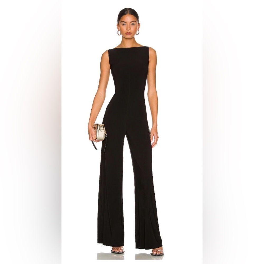 NWT Sleeveless X Straight Leg Jumpsuit